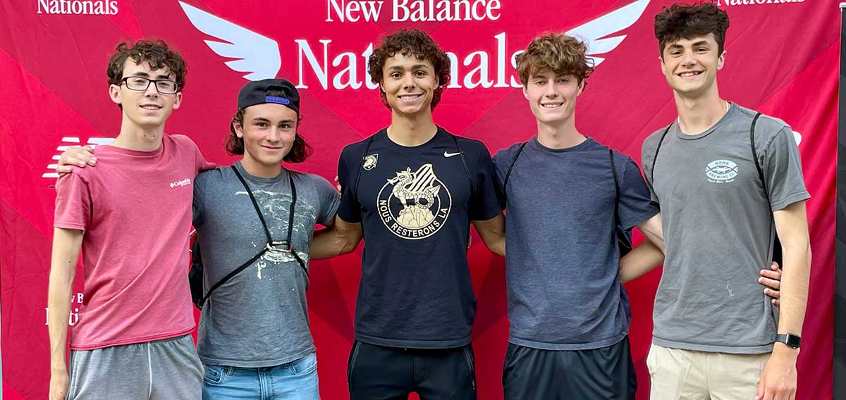 Patt’s top 10 Decathlon finish highlights Warriors at New Balance Nationals