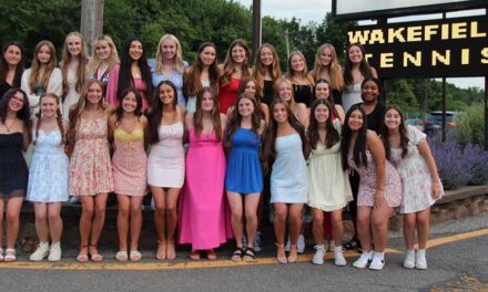 Warrior girls’ tennis celebrates strong season at banquet