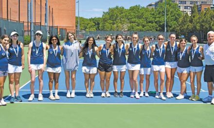 Girls’ tennis advances to finals with win over Hornets, falls to Generals in title match
