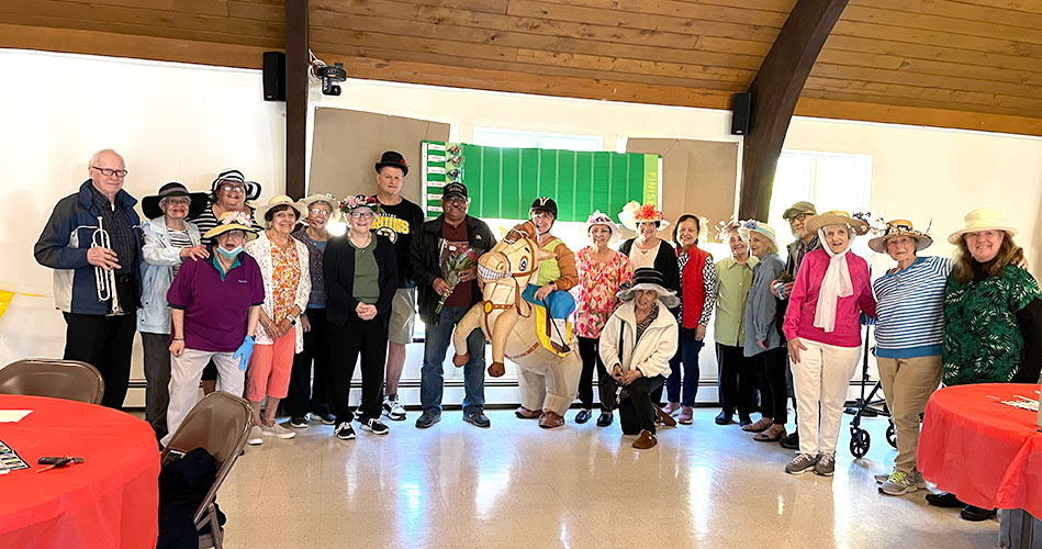 Derby Day was epic at the Senior Center