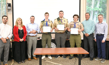 Select Board honors three Eagle Scouts for their community service
