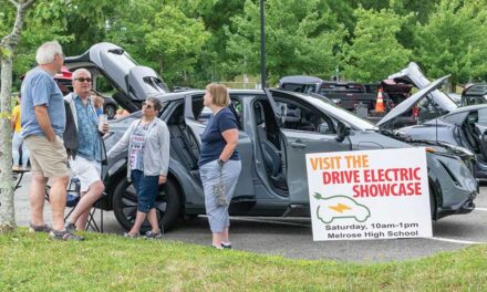 Showcasing electric vehicles from around the city
