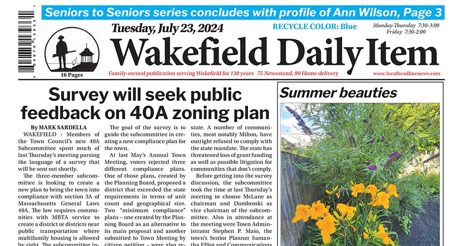 Front Page: July 23, 2024