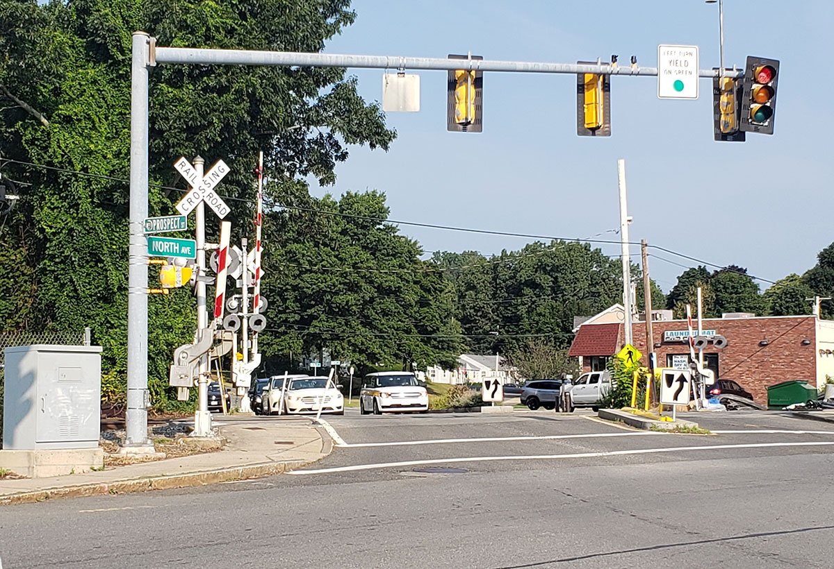 Upcoming rail work at the Prospect Street crossing 8/2/2024