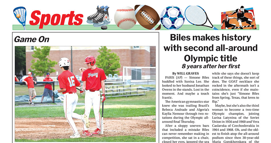 Sports: August 2, 2024