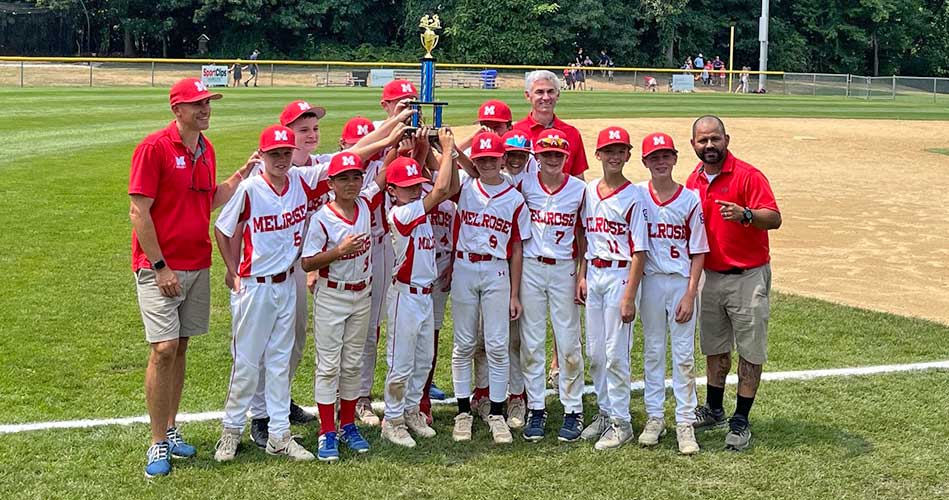 Historic run for Melrose 12-year-olds ends in state final four