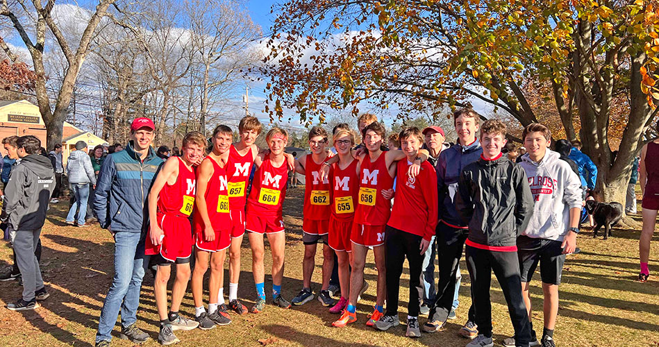 Melrose boys cross country picks up first win