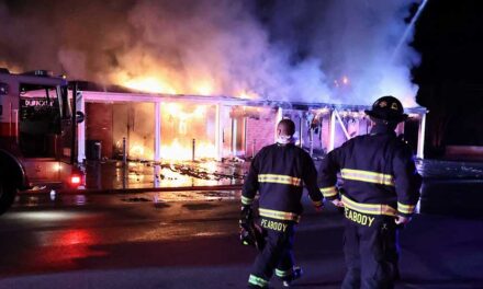 ‘Historic’ six-alarm fire destroys South Lynnfield strip mall