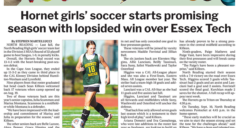 Lead sports page published September 5, 2024