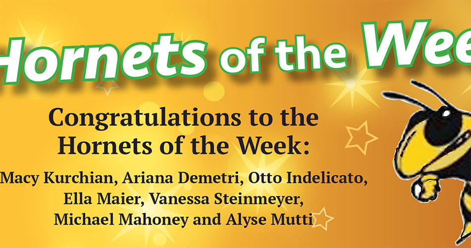 Hornets of the Week featured October 3, 2024