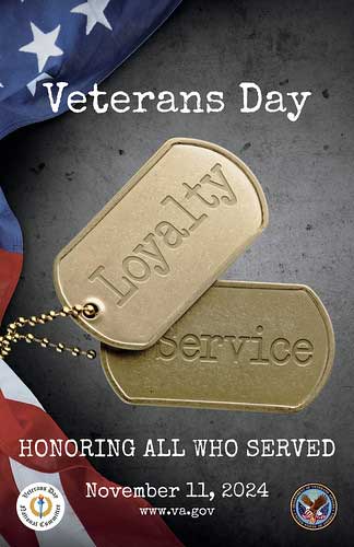 Veterans Day to honor legacy  of loyalty and service