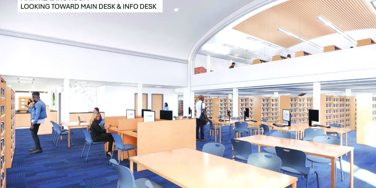 Library renovation project cost totals $18.3M