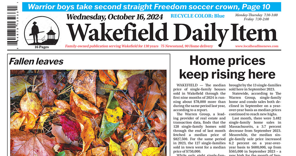 Front Page: October 16, 2024