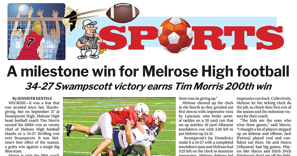 Lead sports page published October 4, 2024