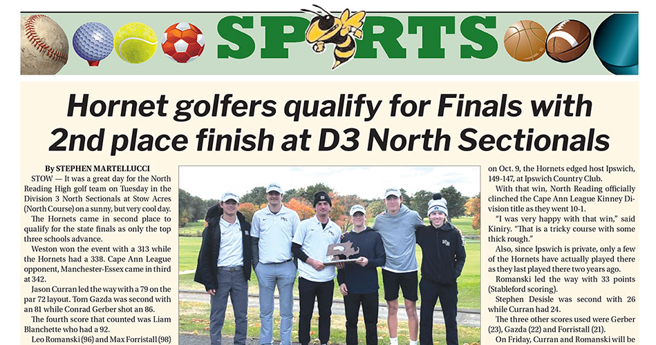 Lead sports page published October 16, 2024