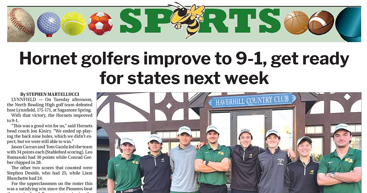 Lead sports page published October 10, 2024