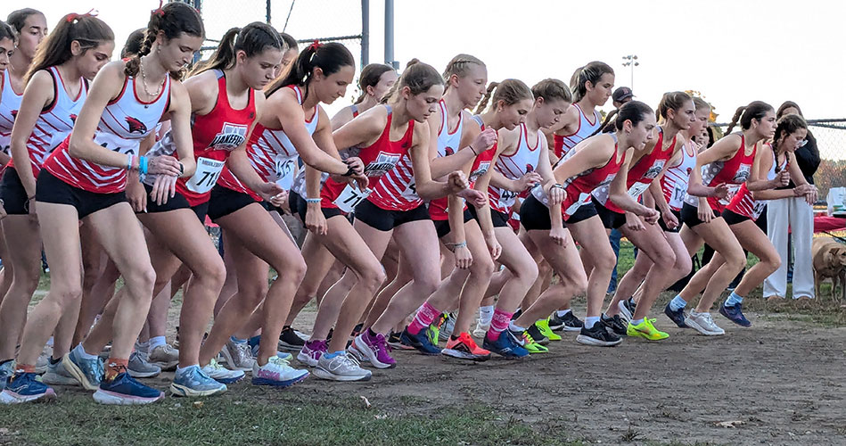 Girls’ cross-country team crowned league champions