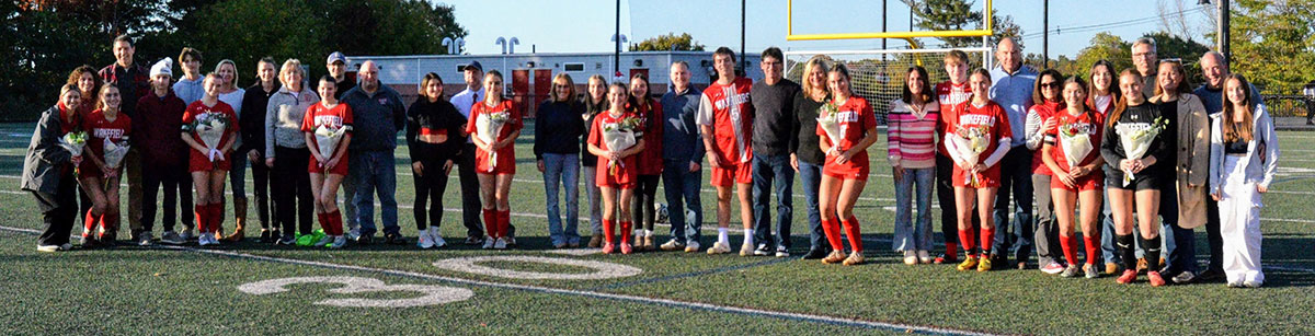 Warrior girls’ soccer celebrates seniors with 3-1 victory over Swampscott