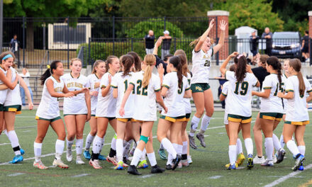 League champion girls’ soccer team finishes regular season with a win