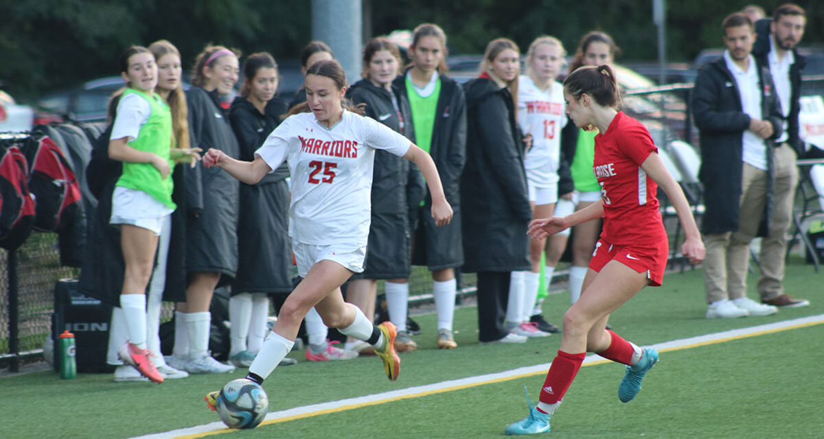 Girls’ soccer shuts out Melrose 2-0 for key rivalry win