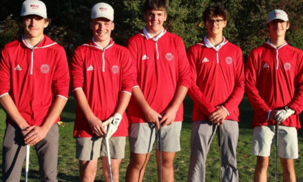 Senior golfers honored before victory over Saugus in season finale