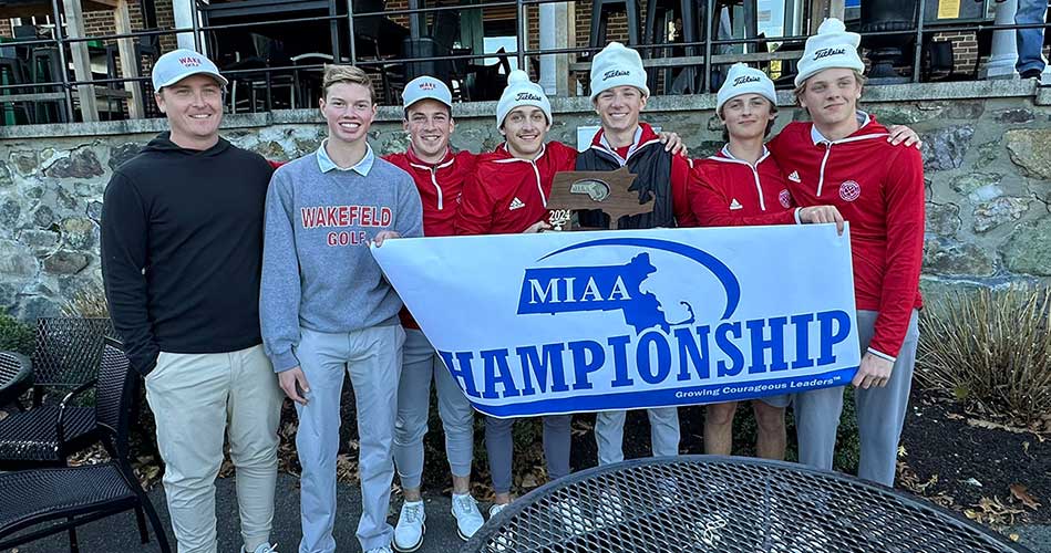 Wakefield golf wins North Sectional Championship for first time in program history