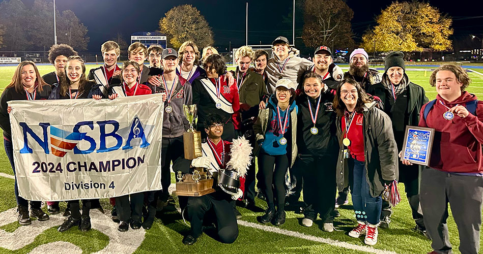 Melrose Band is Division 4 champion