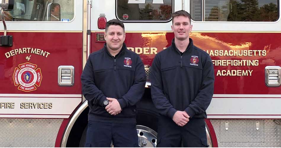 Two Melrose recruits graduate State Fire Academy