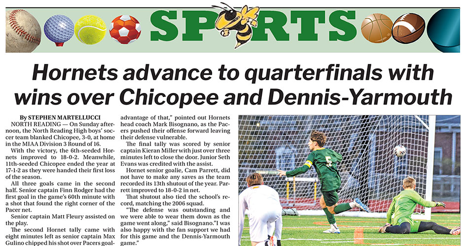 Lead sports page published November 14, 2024