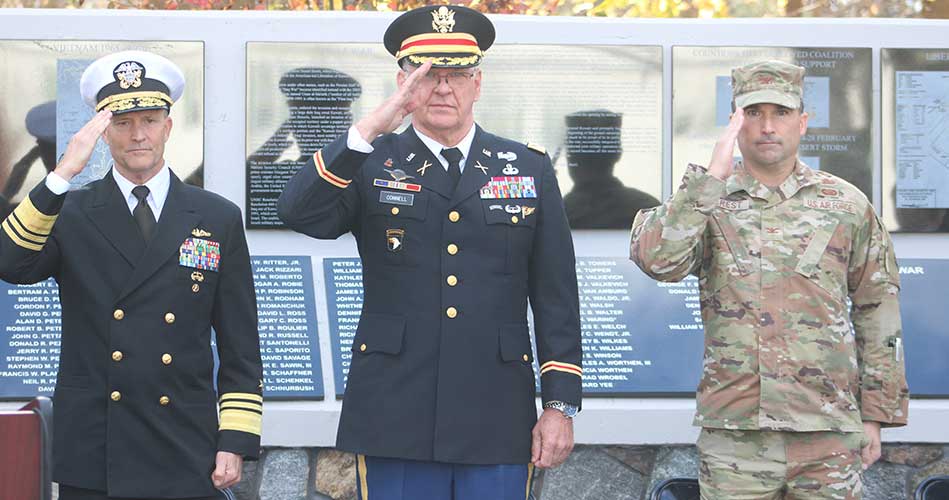 Community celebrates opening of new Veterans Memorial