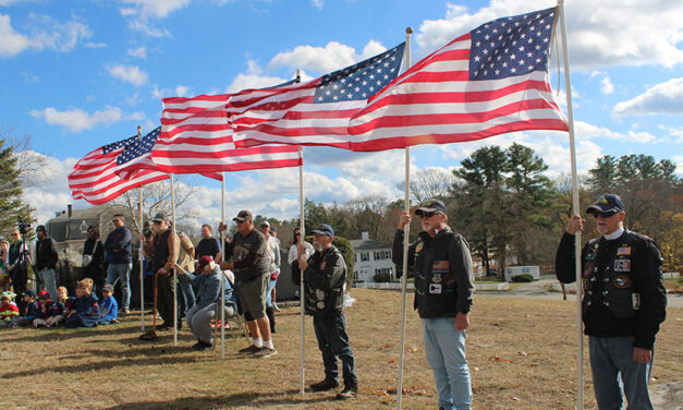 Scenes from Veterans’ Day ceremony and breakfast