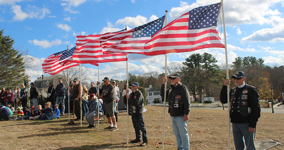 Scenes from Veterans’ Day ceremony and breakfast