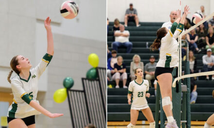 Mutti, Scholz named First-Team volleyball All-Stars