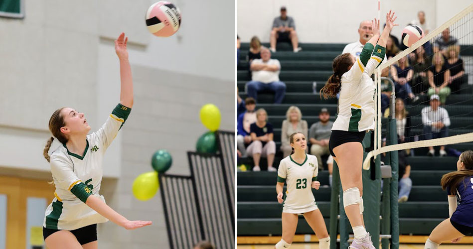 Mutti, Scholz named First-Team volleyball All-Stars