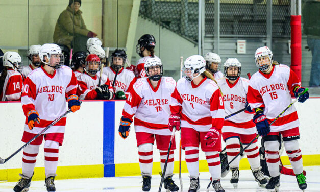 Melrose hockey girls kick season off with a win