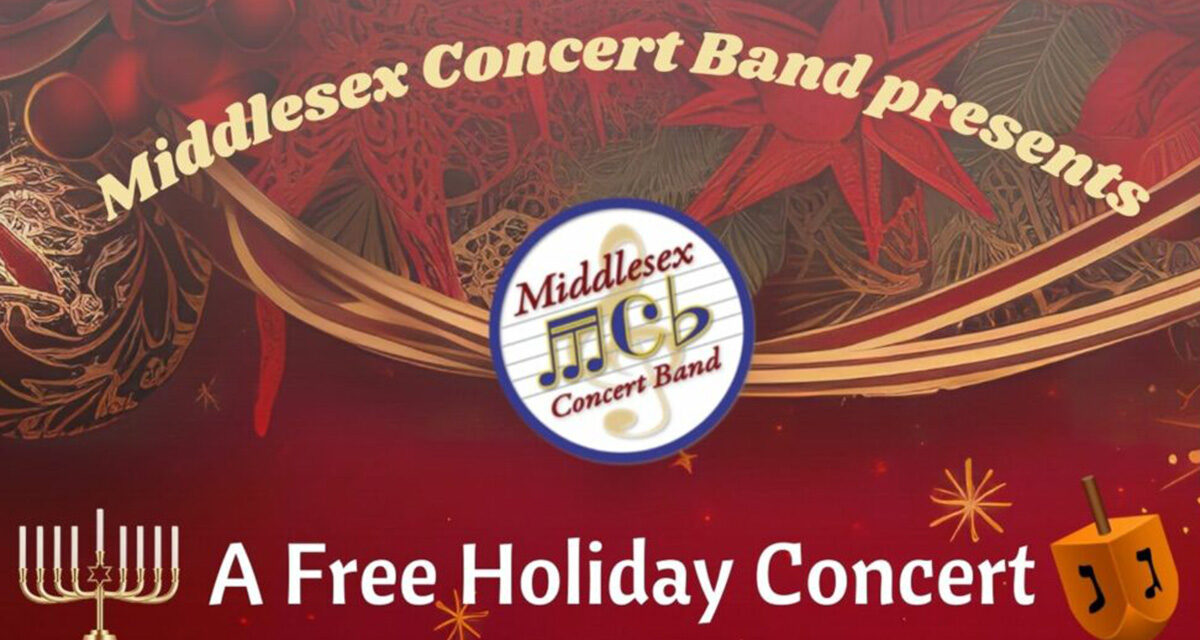 Middlesex Concert Band’s Holiday Concert set for Dec. 15