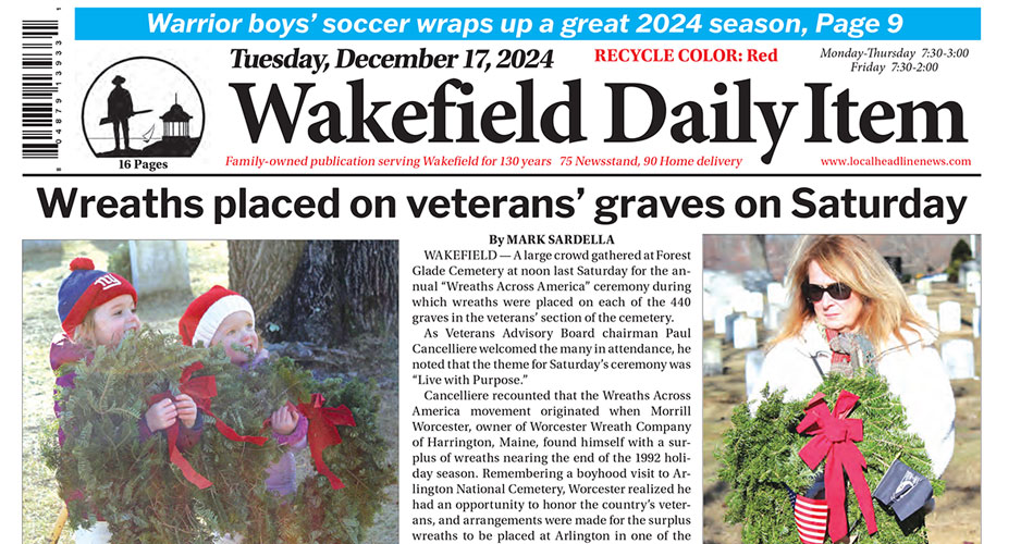 Front Page: December 17, 2024