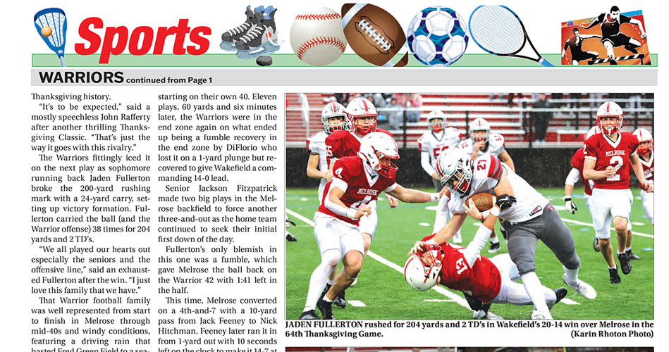 Sports: December 2, 2024