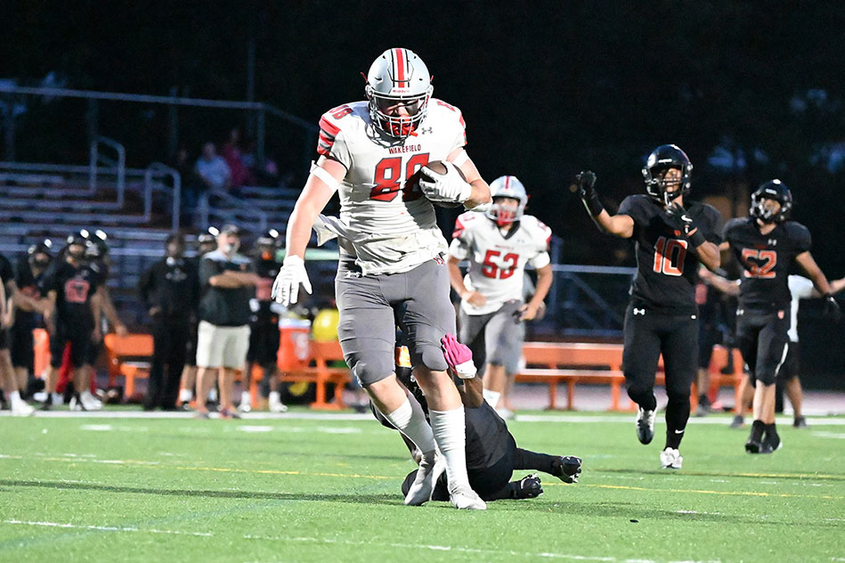 Four Warriors named Middlesex League football All-Stars