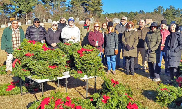 Scenes from Wreaths Across America