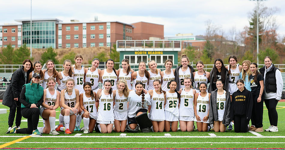 League champion field hockey team celebrates terrific season