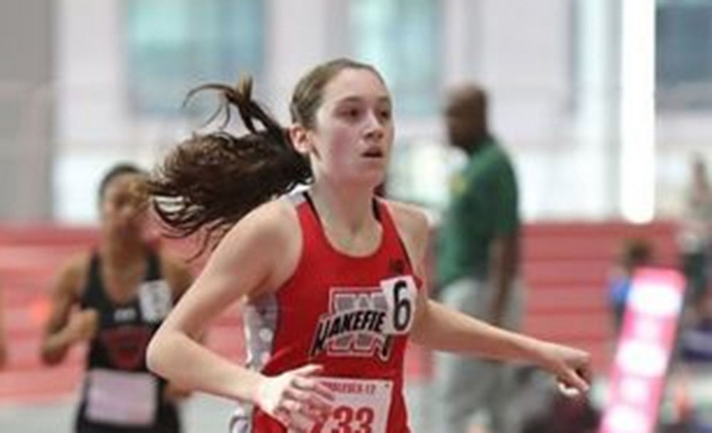 Wakefield girls’ track kicks off indoor season with a win over Stoneham