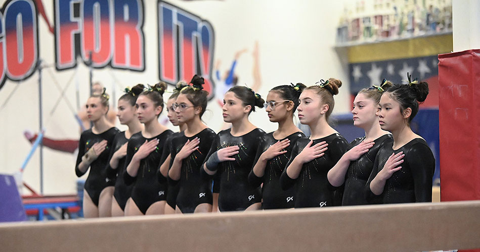 New co-op Andover-North Reading gymnastics team starts season with a win