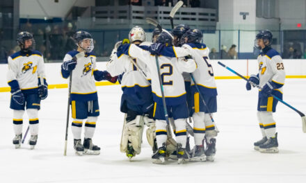 Boys’ hockey improves to 3-3 with wins over Rockport and Gloucester