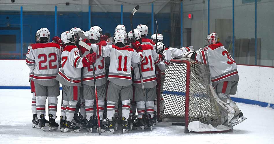 Warrior icemen cruise past Peabody for first win of the season